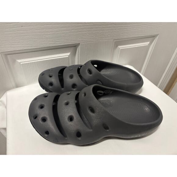 KEEN Yogui Clog Sandals Men’s 14 Gray Slip On Comfort Outdoor Shoes main image 11